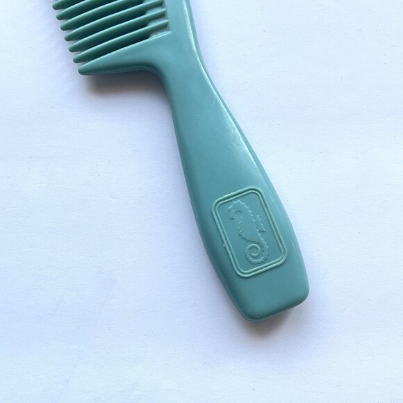 Vintage Avon Comb Detangling Comb Seahorse 8 in with Handle 1970s Long/Wet Hair - Picture 2 of 6